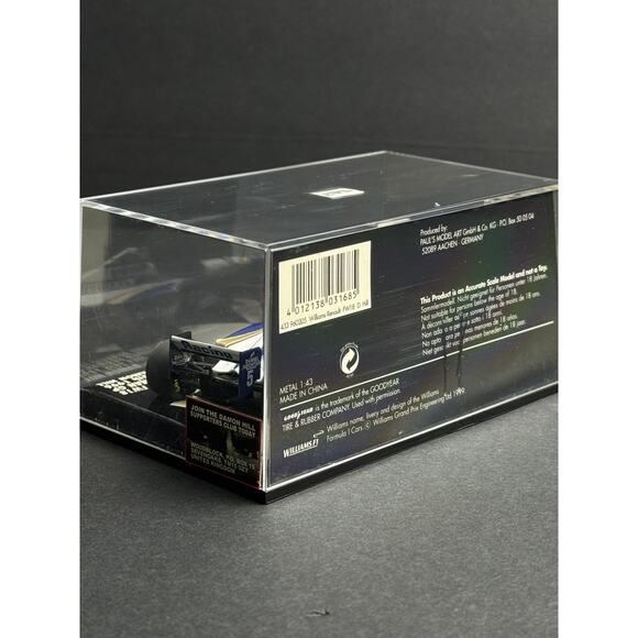 Minichamps Williams Renault FW18 Damon Hill Winner German GP 1996 1/43 Model - Picture 7 of 12